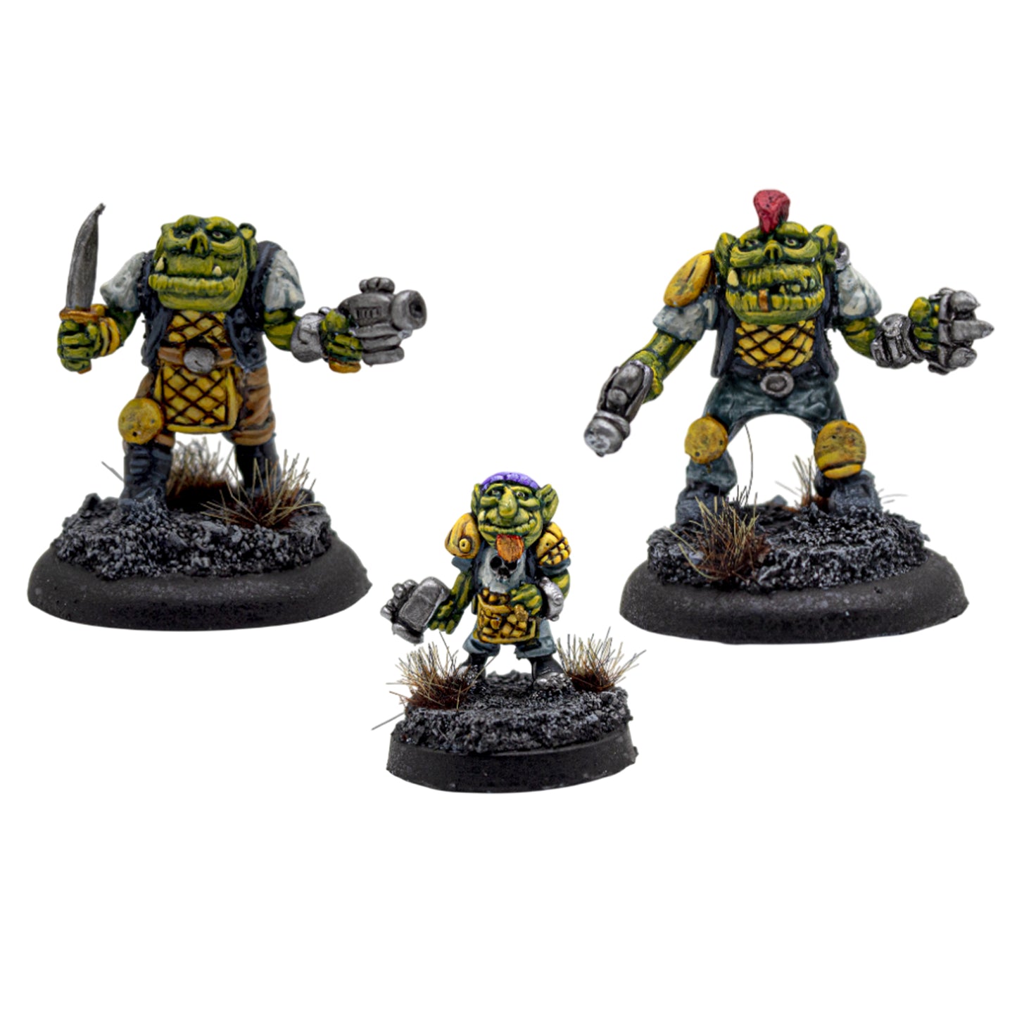 Space Goblin Boss & Orc Guards