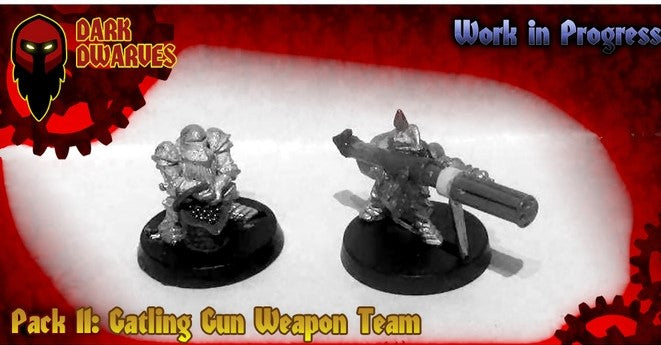 Dark Dwarves Gattling Gun
