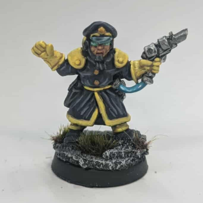 Commissar with Pistol