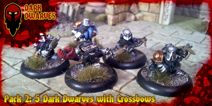 Dark Dwarves Pack 2 Crossbows