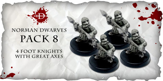 Norman Dwarves - Foot Knights with Great Axes