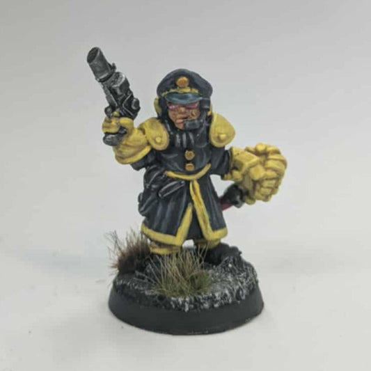 Commissar with Pistol & Power Fist