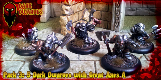 Dark Dwarves Pack 3 Greataxe V1